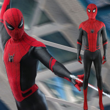 Spider-Man 2 Spider-Man Upgraded Suit Costume - Bodysuit Spider-Man Upgraded Suit Cosplay