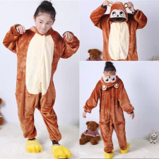 Kids Monkey Costume - Onesie Jumpsuit Monkey Cosplay