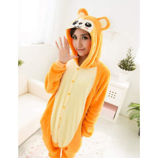 Kids Golden Monkey Costume - Onesie Jumpsuit Golden Monkey Cosplay