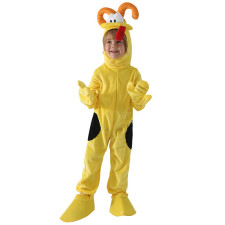 Kids Garfield Odie Costume - Yellow Jumpsuit Onesie Odie Cosplay