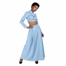 Star Wars Padme Amidala Costume - Blue Shirt Skirt Padme Amidala Cosplay