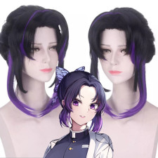 Demon Slayer Shinobu Kocho Wig - Shinobu Kocho Costume Wig Prop