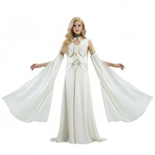 Honkai Star Rail Yaoshi Costume - White Dress Abundance Yaoshi Cosplay