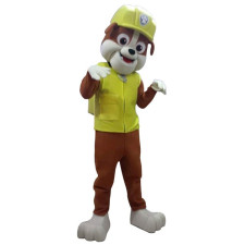 Giant Paw Patrol Mascot Costume Rubble