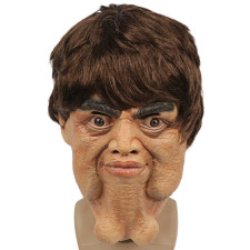 Double Chin Balls Mask  - Funny Double Chin Balls Cosplay Costume Mask 