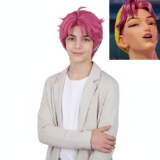 K-Pop Demon Hunters Saja Boys Abby Wig - Saja Boys Abby Costume Wig Prop