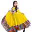 Girls Dress World National Mexican Style Costume