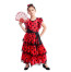 Girls La Senorita Spanish Flamenco Dress Costume