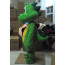 Giant Green Dragon Mascot Costume