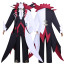 Genshin Impact Arlecchino Deluxe Costume - Black White Red Full Set Arlecchino Cosplay