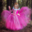 Disney Aurora Sleeping Beauty Princess Cosplay Costume Dress For Girls Halloween Costume