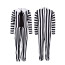 Beetlejuice Deluxe Costume - Black White Striped Suit Beetlejuice Cosplay