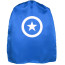 Kids Captain America Cape Costume - Blue Cape Captain America Cosplay