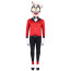 Hazbin Hotel Charlie Morningstar Costume - Red Black Suit Set Charlie Morningstar Cosplay