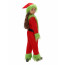 Kids Grinch Santa Costume - Red Fuzzy Suit Grinch Santa Cosplay