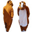 Kids Brown Horse Costume - Onesie Jumpsuit Brown Horse Cosplay