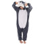 Kids Grey Husky Costume - Onesie Jumpsuit Grey Husky Cosplay