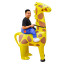 Riding Giraffe Inflatable Costume