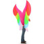 Rainbow Wings Inflatable Costume - Rainbow Wings Cosplay