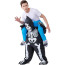 Kids Riding Skeleton Ghost Inflatable Costume - Riding Skeleton Cosplay