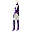 Teen Titans Blackfire Prime Earth Costume - Purple White Bodysuit Blackfire Cosplay