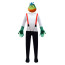 The Bad Guys Mr Piranha Kids Lycra Cosplay Costume