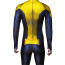Deadpool Negasonic Teenage Warhead Costume - Yellow Black Bodysuit Negasonic Cosplay