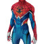 Marvel Rivals Spider-Punk 2099 Costume - Bodysuit Mask Spider-Man Cosplay