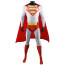DC Comics Superman #3 Superman Costume - White Red Bodysuit Superman Cosplay