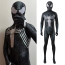 Spider-Man 3 Venom Costume - Black Bodysuit Mask Set Venom Cosplay