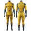 Deadpool 3 Wolverine Costume - Battle Damaged Yellow Bodysuit Wolverine Cosplay