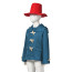 Paddington Bear Costume - Blue Jacket Hat Set Paddington Cosplay