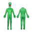 Kids Rainbow Friends Green Costume - Bodysuit Mask Green Rainbow Friends Cosplay