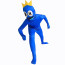 Rainbow Friends Blue Roblox Costume Cosplay