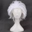 SNK vs. Capcom SVC Chaos Serious Mr. Karate Wig - Mr. Karate Costume Wig Prop