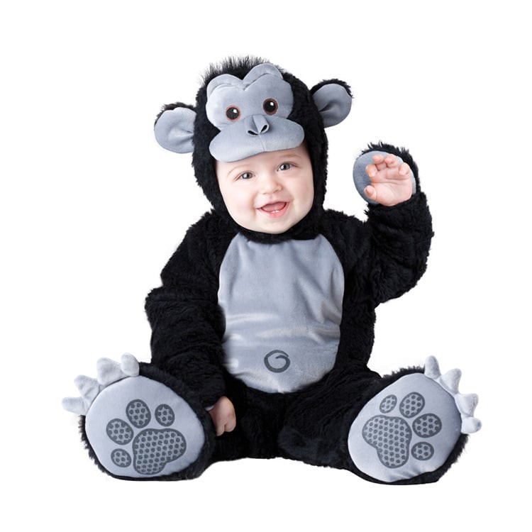Baby Gorilla Costume InCharacter - Onesie Jumpsuit Gorilla Cosplay