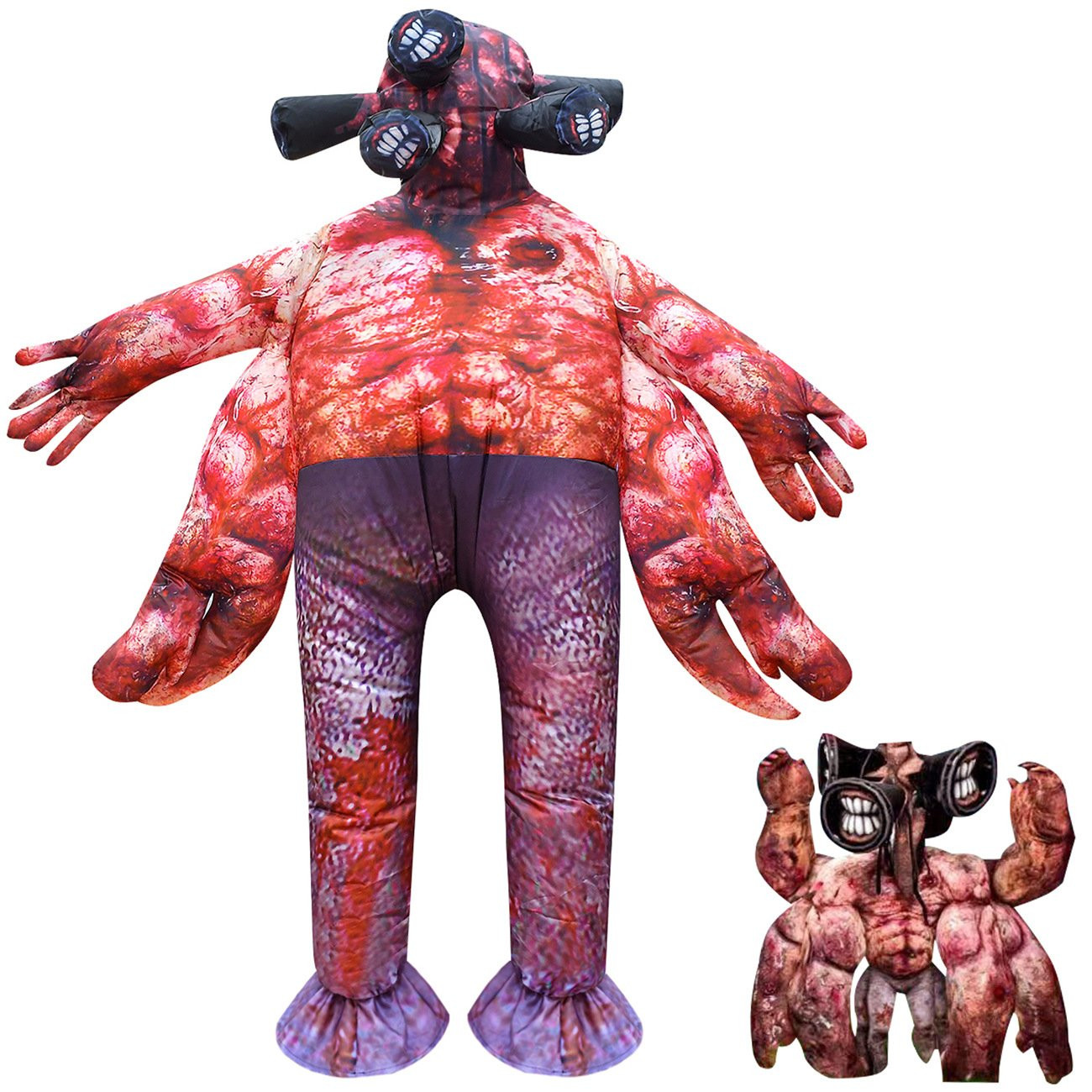 Siren Head Muscle Siren Head Inflatable Cosplay Costume