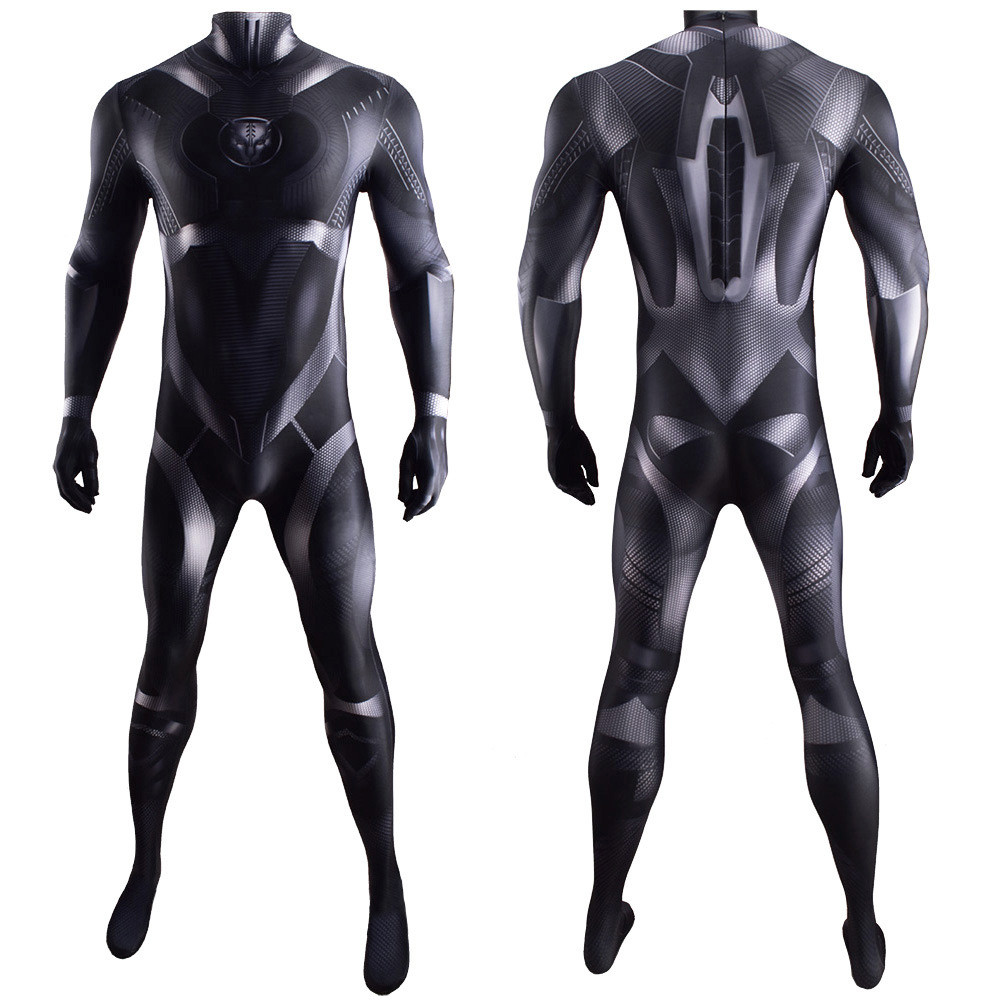 Black Panther Avengers War For Wakanda Marvel Lycra Cosplay Costume