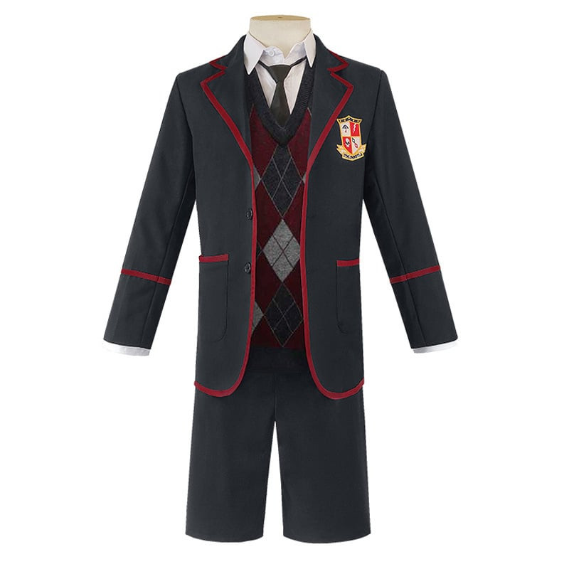 The Umbrella Academy Boys Uniform Cosplay Costume