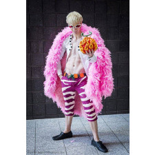 One Piece Donquixote Doflamingo Costume - Donquixote Doflamingo Cosplay