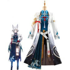 Honkai Star Rail Feixiao Costume - Blue White Dress Set Feixiao Cosplay