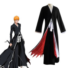 Basic Bankai Ichigo Kurosaki Bleach Cosplay Costume