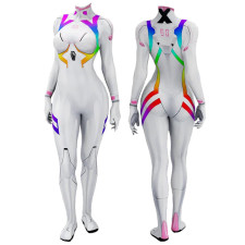 Evangelion 3.0+1.0 Thrice Upon A Time Asuka Langley Sohryu Costume - Rainbow Bodysuit Asuka Langley Sohryu Cosplay
