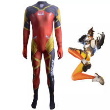 Overwatch D.Va Tracer Crossover Skin Costume - Bodysuit D.Va Tracer Crossover Skin Cosplay