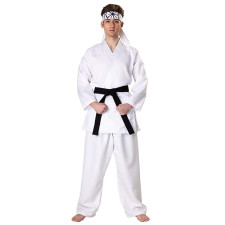 Cobra Kai The Karate Kid Saga Miyagi-Do Costume - White Karate Suit Miyagi-Do Cosplay