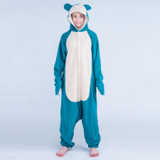 Kids Snorlax Costume - Onesie Jumpsuit Snorlax Cosplay