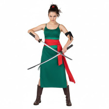 One Piece Roronoa Zoro Dress Costume - Green Dress Roronoa Zoro Cosplay