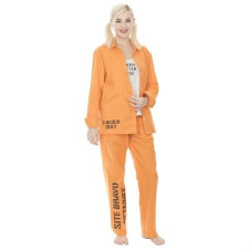 Suicide Squad Harley Quinn Bravo Detainee 3 Piece Womans Costume Set