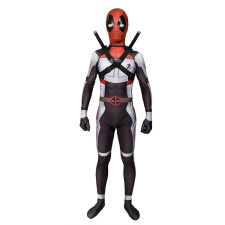 Boys Deadpool Avengers Endgame Suit Cosplay Costume