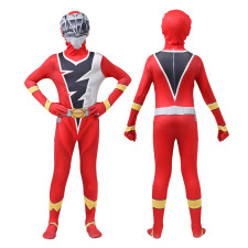 Kishiryu Sentai Ryusoulger Ryusoul Super Sentai Red Ranger Soldier Koh Costume - Red Full Suit Ryusoul Red Cosplay